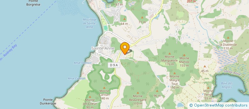 localisation de l'entreprise SCI SJ  SAINTE ANNE