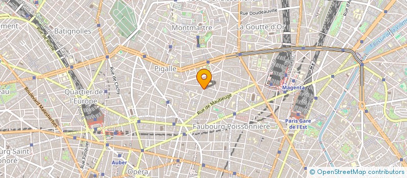 localisation de l'entreprise SCI SJ IMMOBILIER  PARIS