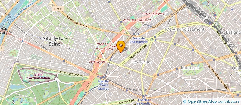 localisation de l'entreprise SCI SJ2K à LEVALLOIS-PERRET