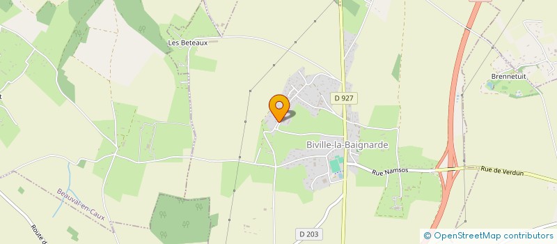 localisation de l'entreprise SCI SJ2L  BIVILLE-LA-BAIGNARDE