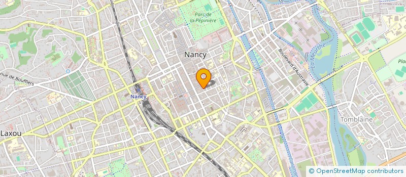 localisation de l'entreprise SCI SJ84  NANCY