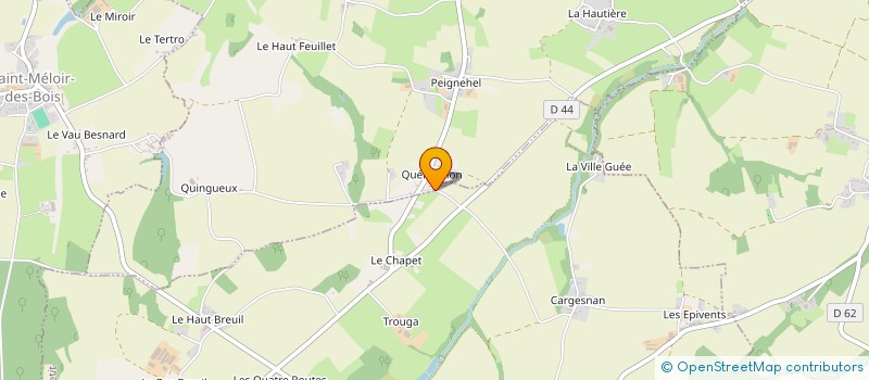 localisation de l'entreprise SCI SJB INVEST  SAINT-MICHEL-DE-PLELAN