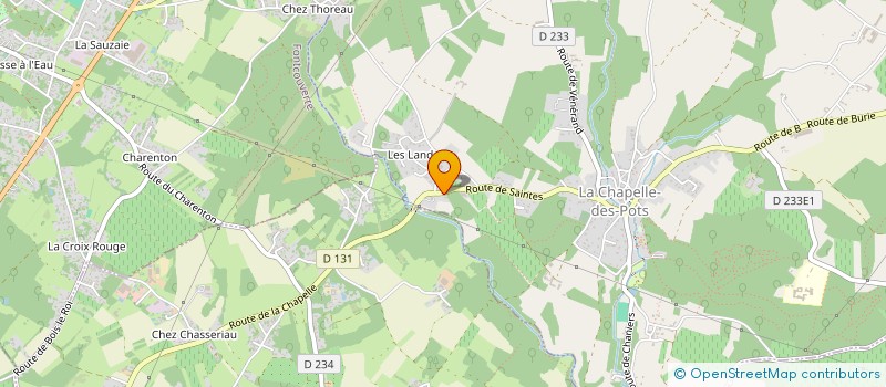 localisation de l'entreprise SCI  SJBC  SAINT-RAPHAEL