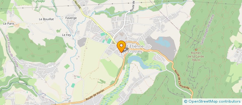 localisation de l'entreprise SCI SJC  SAINT-ETIENNE-DE-CROSSEY