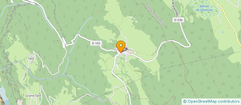 localisation de l'entreprise SCI SJC  PREMILLIEU