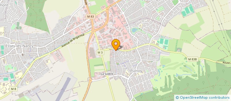 localisation de l'entreprise SCI SJL  PULNOY