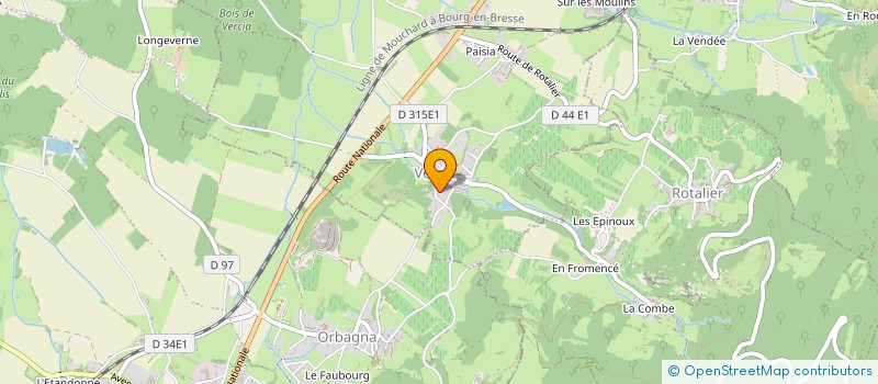 localisation de l'entreprise SCI SJL CGP  AUGEA