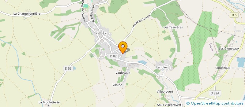 localisation de l'entreprise SCI SJLM  EPUISAY