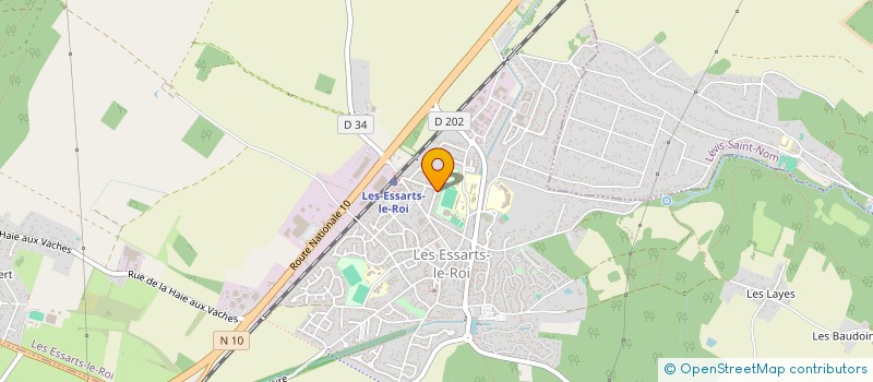 localisation de l'entreprise SCI SJN  LES ESSARTS-LE-ROI