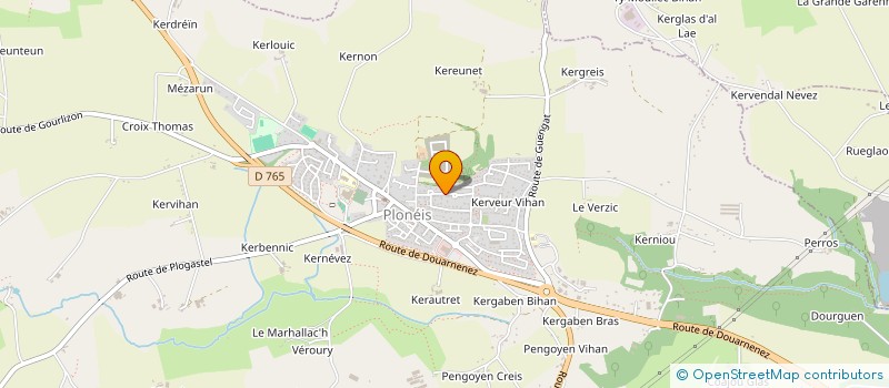 localisation de l'entreprise SCI SJN29  PLONEIS