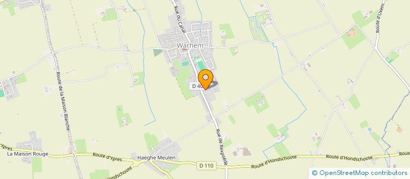 localisation de l'entreprise SCI SJP LES CAMPANULES  TETEGHEM-COUDEKERQUE-VILLAGE