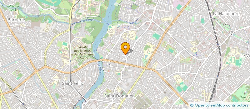 localisation de l'entreprise SCI SJPREMIUM à NANTES