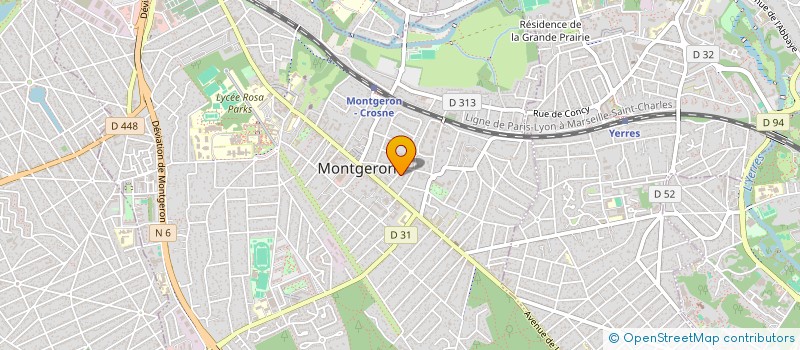 localisation de l'entreprise SCI SJT 91 à MONTGERON