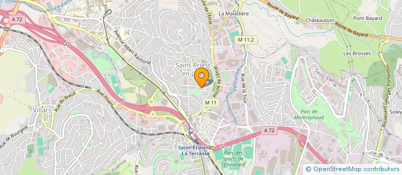 localisation de l'entreprise SCI SK  SAINT-PRIEST-EN-JAREZ