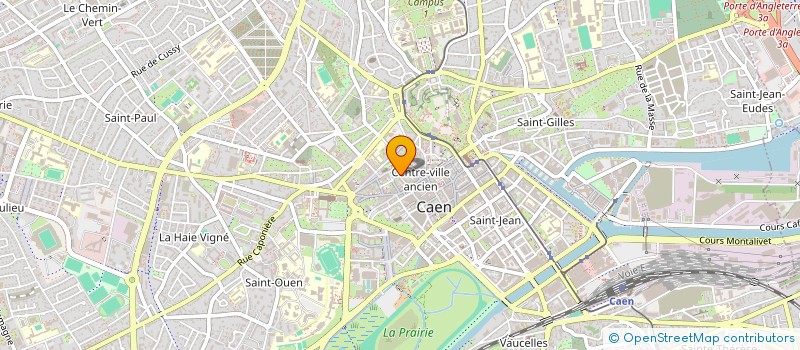 localisation de l'entreprise SCI SK  CAEN