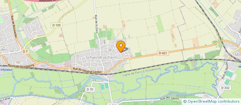 localisation de l'entreprise SCI SK  DURNINGEN