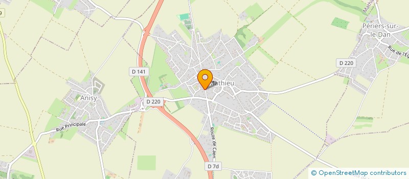 localisation de l'entreprise SCI SK IMMO  MATHIEU