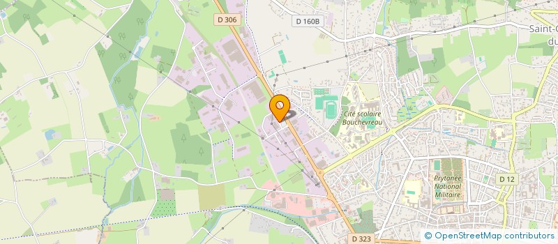 localisation de l'entreprise SCI SK IMMOBILIER  LA FLECHE