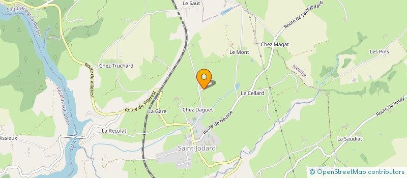 localisation de l'entreprise SCI SK2P FIRENZE  SAINT-JODARD