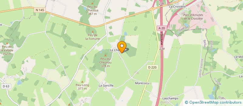 localisation de l'entreprise SCI SKALER à SAINT-AMAND-MAGNAZEIX