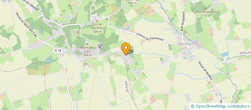 localisation de l'entreprise SCI SKANE à BERTHEN