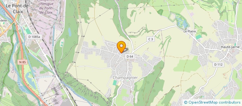 localisation de l'entreprise SCI SKAPA  CHAMPAGNIER