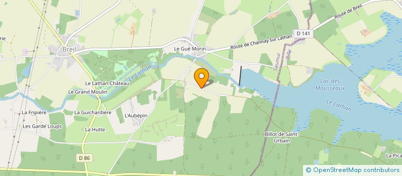 localisation de l'entreprise SCI SKELCOT  NOYANT-VILLAGES