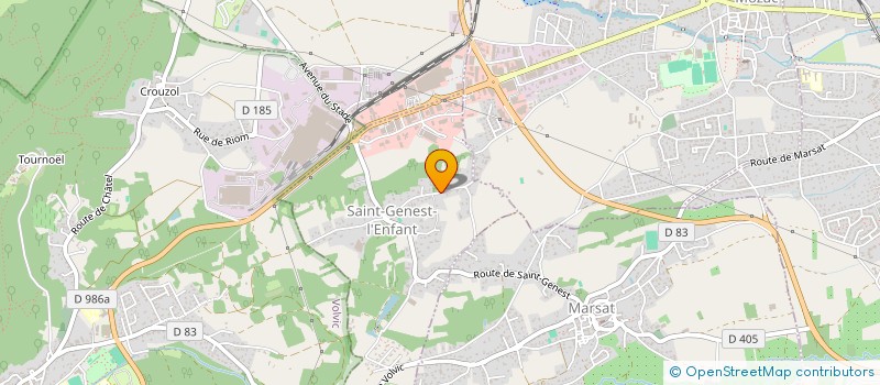 localisation de l'entreprise SCI SKENE  MALAUZAT