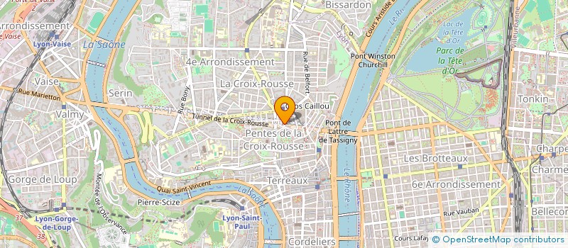 localisation de l'entreprise SCI SKG à LYON