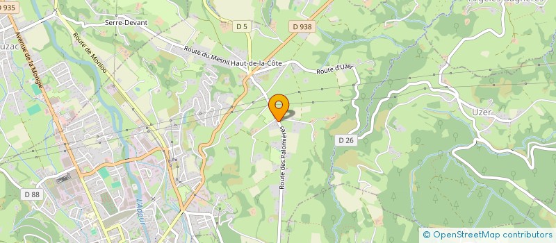 localisation de l'entreprise SCI SKI NEIGE  TARBES