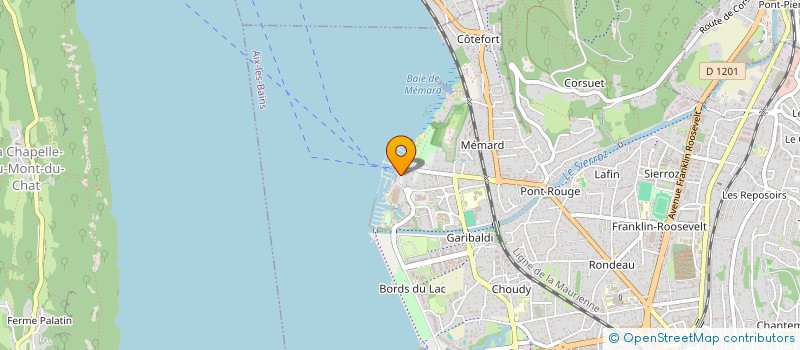 localisation de l'entreprise SCI SKIFF  AIX-LES-BAINS