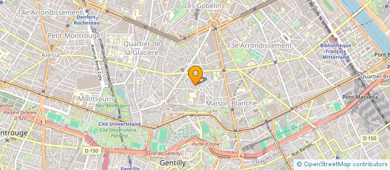 localisation de l'entreprise SCI SKINIZE 04  PARIS