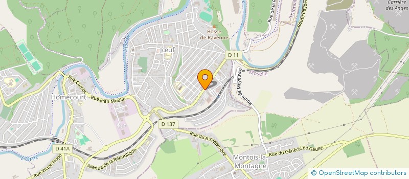 localisation de l'entreprise SCI SKIPER  JUF