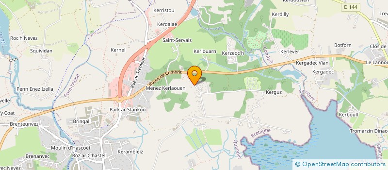 localisation de l'entreprise SCI SKIPPER  PONT-L'ABBE