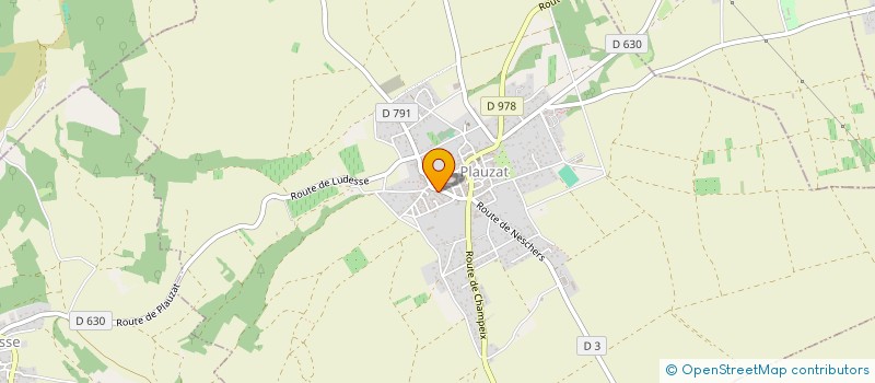 localisation de l'entreprise SCI SKIPPER  PLAUZAT