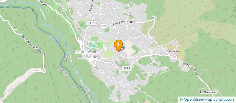 localisation de l'entreprise SCI SKML  SAINT-CEZAIRE-SUR-SIAGNE