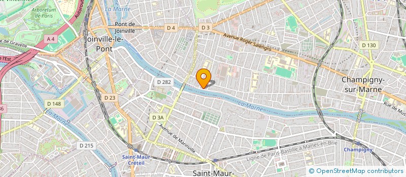 localisation de l'entreprise SCI SKNRJ  CHAMPIGNY-SUR-MARNE