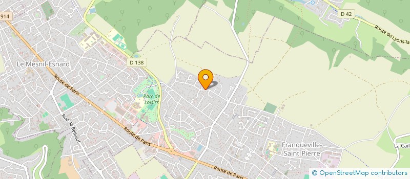 localisation de l'entreprise SCI SKOUARN 2  FRANQUEVILLE-SAINT-PIERRE