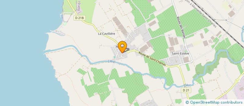 localisation de l'entreprise SCI SKS à BERRE-L'ETANG