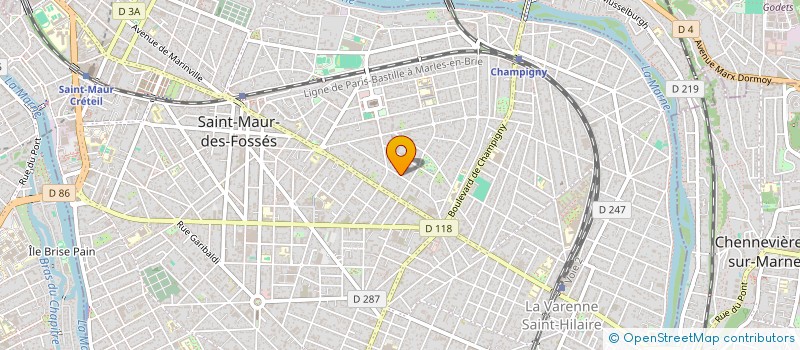 localisation de l'entreprise SCI SKY à SAINT-MAUR-DES-FOSSES