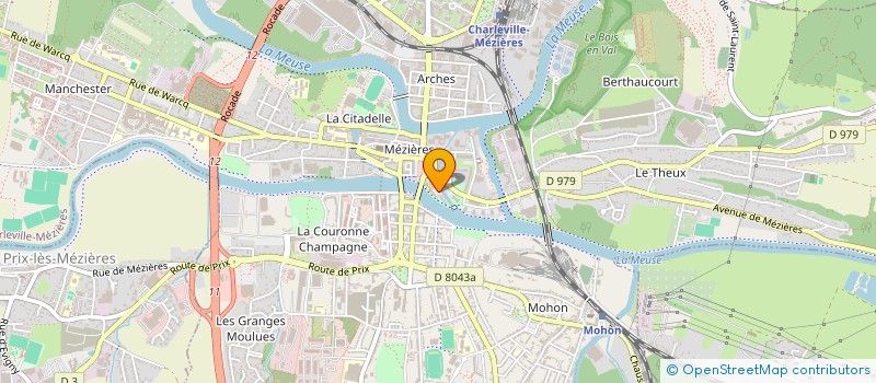 localisation de l'entreprise SCI SKY à CHARLEVILLE-MEZIERES