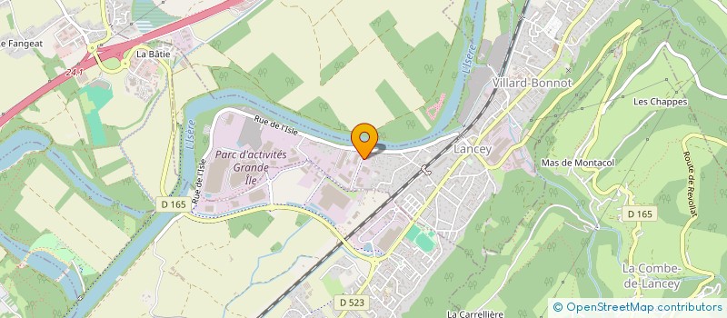 localisation de l'entreprise SCI SKYE  VILLARD-BONNOT