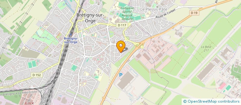 localisation de l'entreprise SCI SKYPIE à BRETIGNY-SUR-ORGE