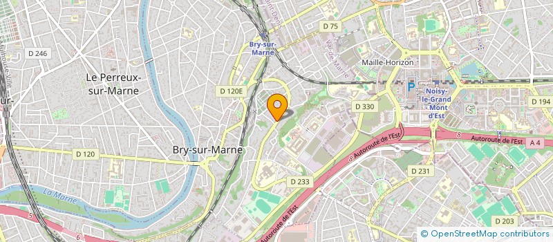 localisation de l'entreprise SCI SL  BRY-SUR-MARNE