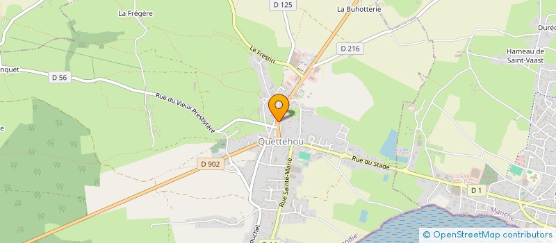 localisation de l'entreprise SCI SL  QUETTEHOU