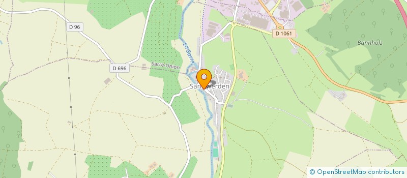 localisation de l'entreprise SCI SL BLAISE  SARREWERDEN