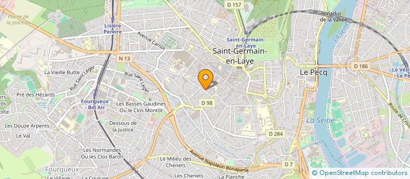 localisation de l'entreprise SCI SL IMMO  SAINT-GERMAIN-EN-LAYE