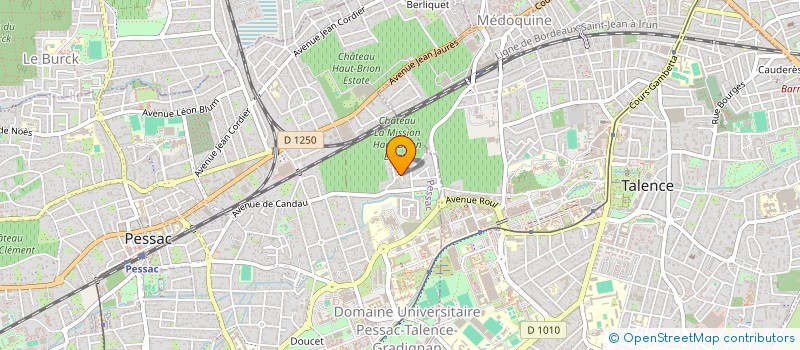 localisation de l'entreprise SCI SL IMMO  PESSAC