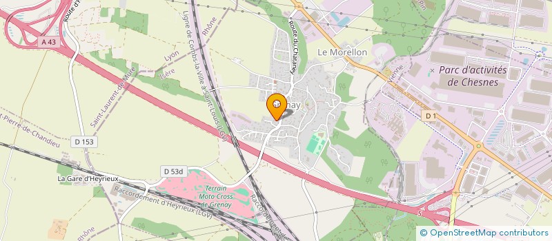 localisation de l'entreprise SCI SL IMMO  GRENAY