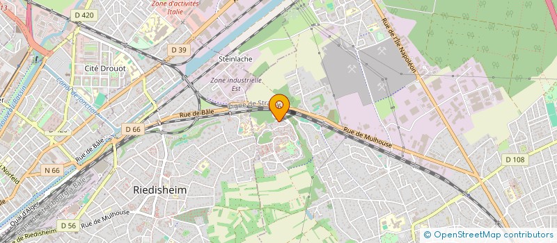 localisation de l'entreprise SCI SL IMMO  ZIMMERSHEIM